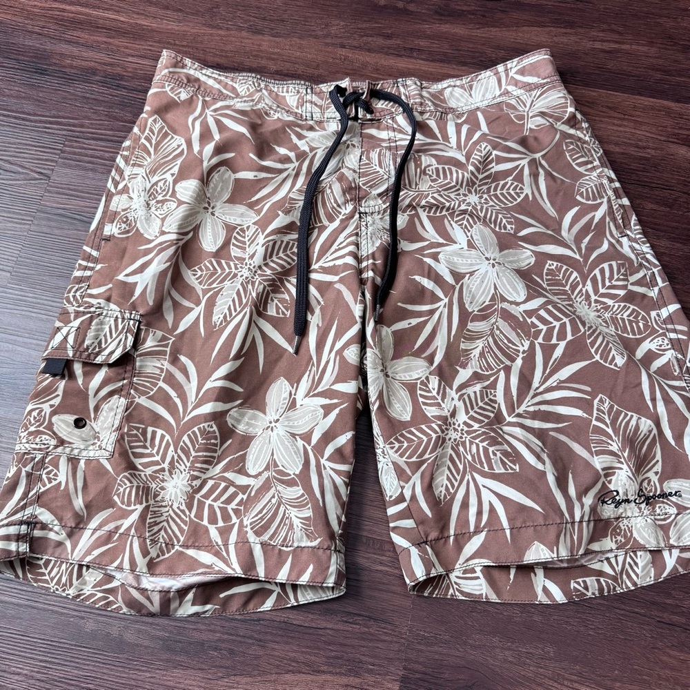 Vintage Reyn Spooner Mens Shorts Adult Size Extra Large Surf Swim Active Casual